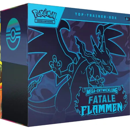 Pokemon TCG - Fatale Flammen Top-Trainer Box Deutsch